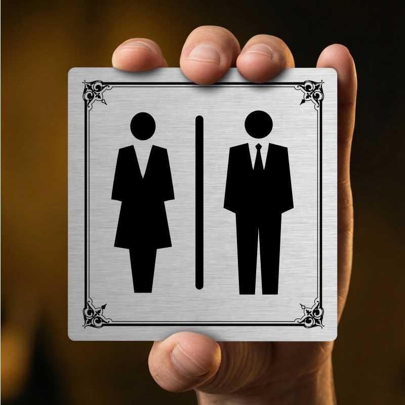 WC společné, 80x80mm, bílá, Utah